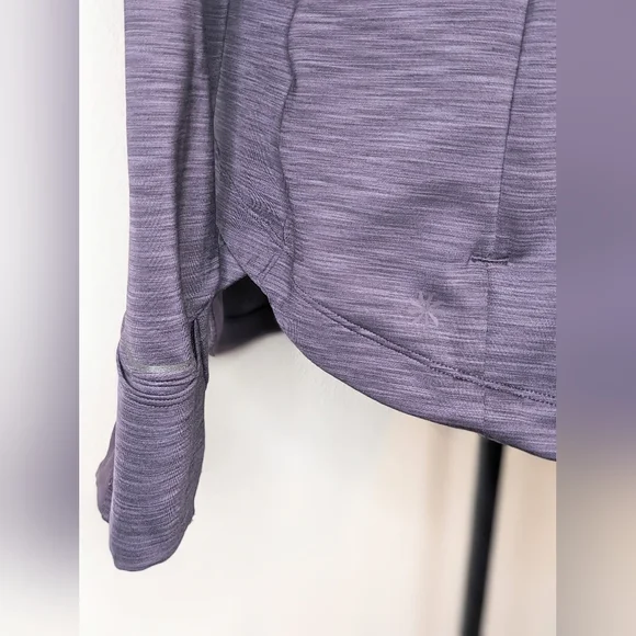 Athleta Bootcamp Hooded Sweatshirt Regal Plum Size M - Picture 8 of 9